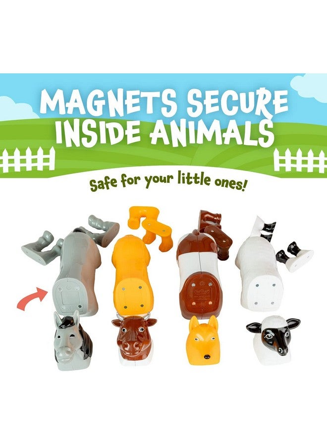 ببيولار بلايثنجس مجموعة ألعاب حيوانات المزرعة المغناطيسية، 16 قطعة - Image 4