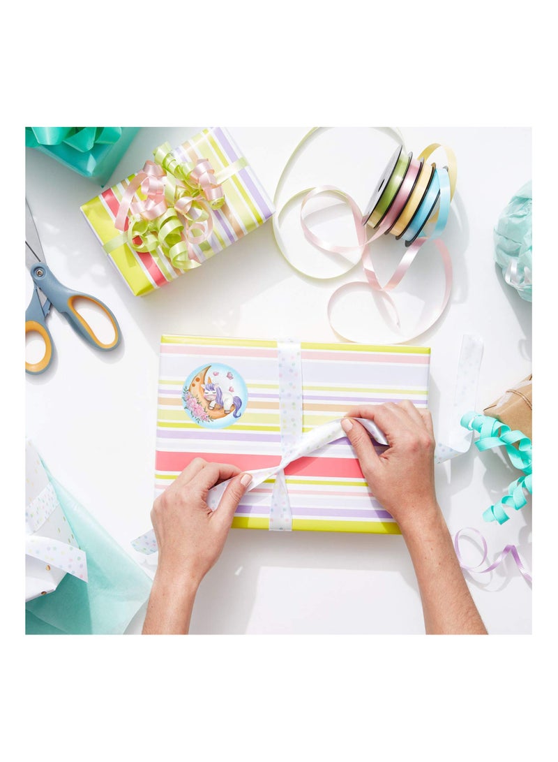 SYOSI 1000 Pieces Unicorn Label Stickers, Cute Unicorn Stickers DIY Unicorn Stickers 10 Style 1 Inch Unicorn Decoration Stickers Self Adhesive Stickers Kids Unicorn Stickers School Party Favors for Kids - Image 3