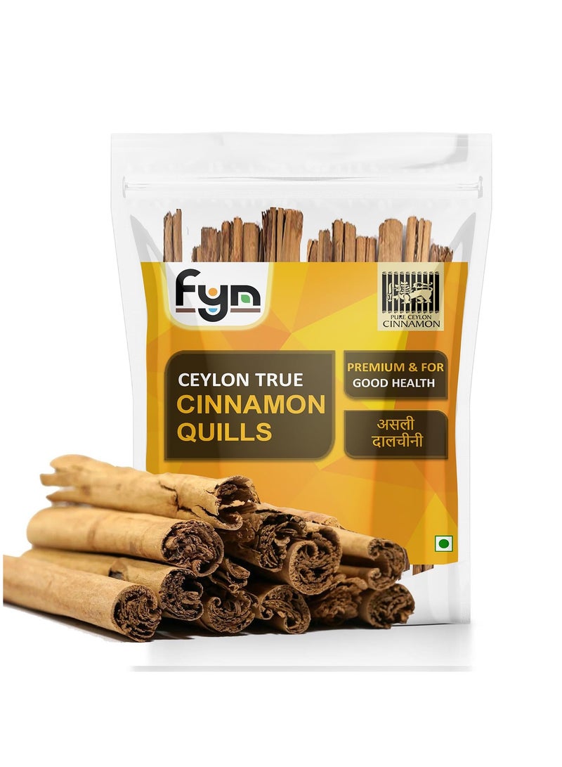 Cinnamon FYN Ceylon Cinnamon Sticks (100g) - Authentic True Sri Lankan Dalchini Quills Roll | World's Finest | Low Coumarin - Image 1