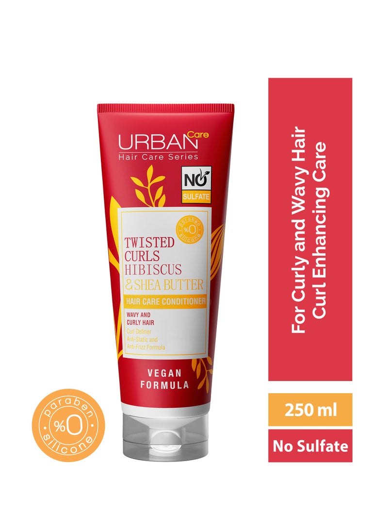 Urban Care Urban Care Twisted Curls Hibiscus & Shea Butter No Sulfate Conditioner  - Image 1