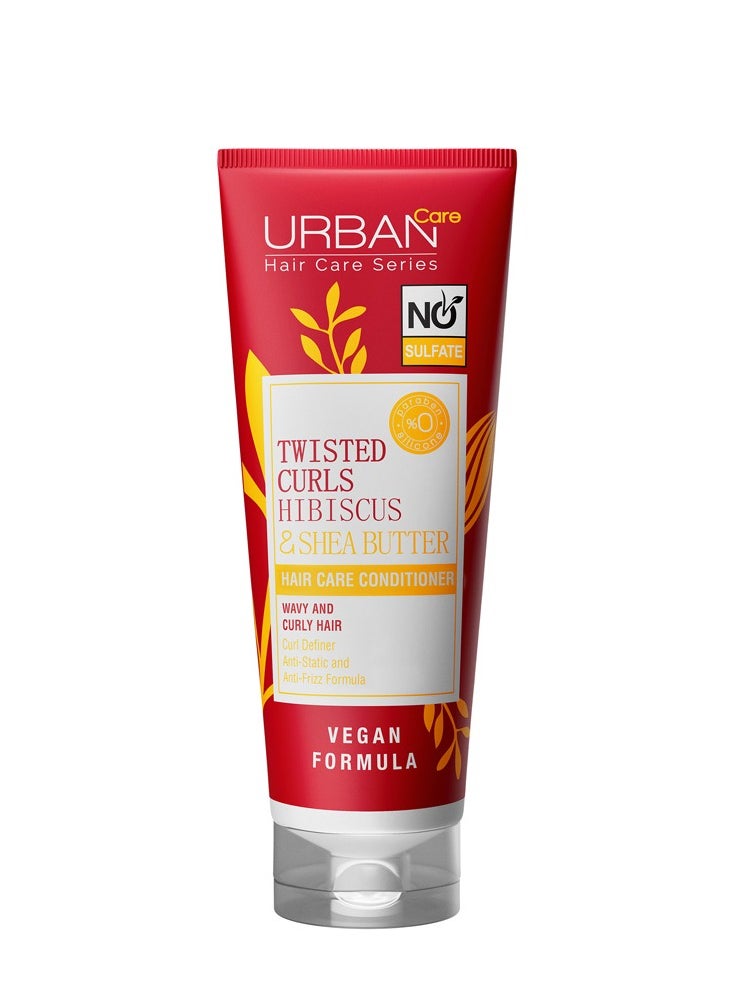 Urban Care Urban Care Twisted Curls Hibiscus & Shea Butter No Sulfate Conditioner  - Image 2