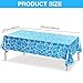 Irenare 3 Pieces Ocean Tablecloth Ocean Waves Plastic Table Covers Under Sea Tablecloth Blue Water Print Table Cover for Beach Pool Birthday Party Decoration Favors 54 x 108 Inch - Image 2