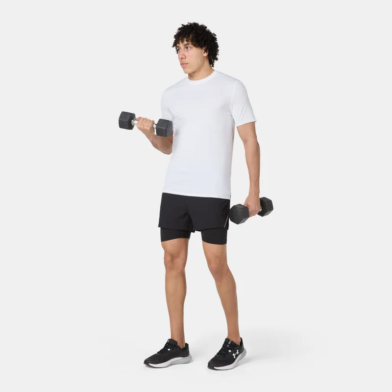 Sun and Sand Sports Black Men's Hybrid Shorts for Men | Best Price UAE