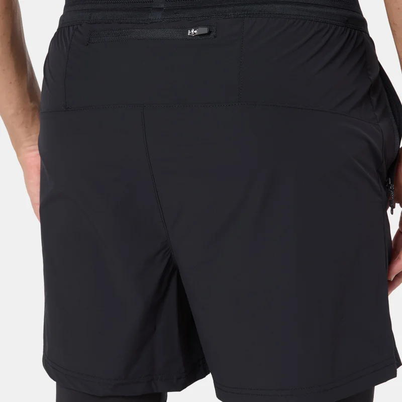 Sun and Sand Sports Black Men's Hybrid Shorts for Men | Best Price UAE