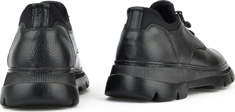 Ziya , Men's Genuine Leather Shoes 14310071250 Black