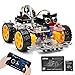 OSOYOO Robot Car Starter Kit for Arduino  STEM Remote Controlled App Educational Motorized Robotics for Building Programming Learning How to Code  IOT Mechanical DIY Coding for Teens Adults - Image 2