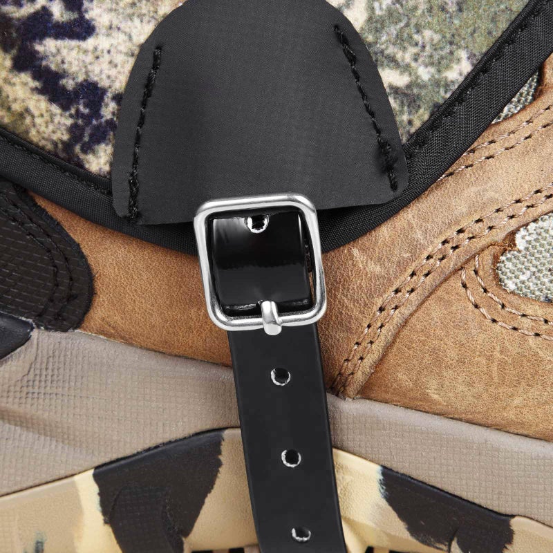 QOGIR Hunting Gaiters Boot Gaiters, Durable Leg Gaiters for Hunting, Waterproof Hiking Gaiters with Upgraded Rubber Foot Strap, Adjustable Snow Boot Gaiters for Hiking, Hunting, and More (Medium) - Image 3