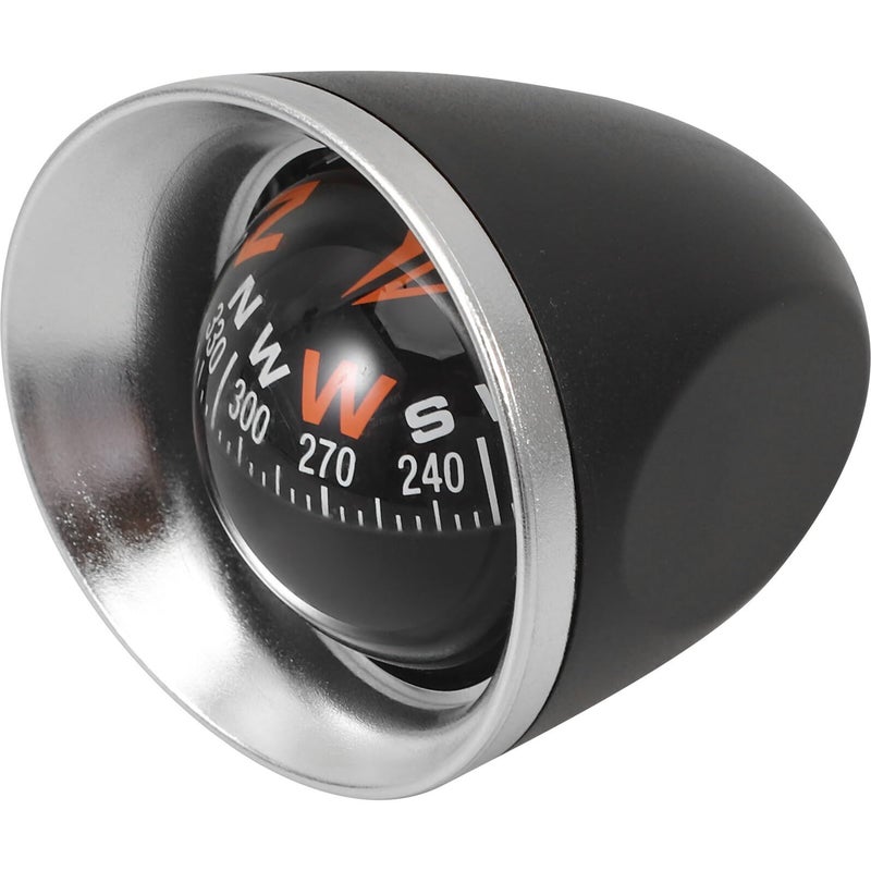 Car Compass Ball Adhesive Base Dash Mount Vehicle Direction Indicator for Car Boat RV - Image 2