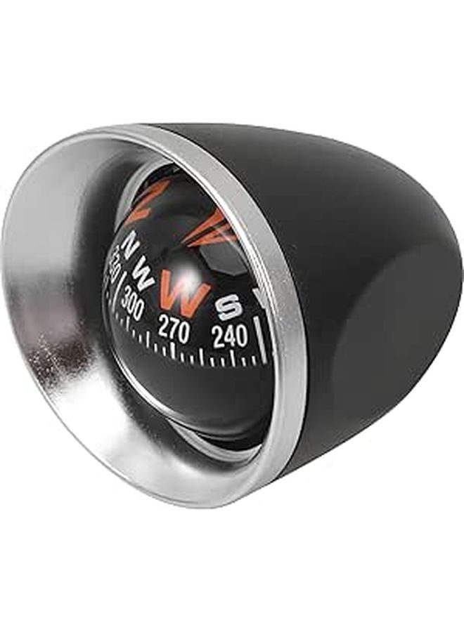 Car Compass Ball Adhesive Base Dash Mount Vehicle Direction Indicator for Car Boat RV - Image 1