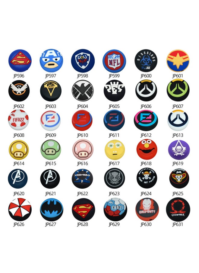 PS5 Handle Rocker Cap NS PRO Rocker Xbox S/X Handle Rocker Cap PSP Handle Rocker Button Cap-Product Color:Glasses Spider Web  - Image 5