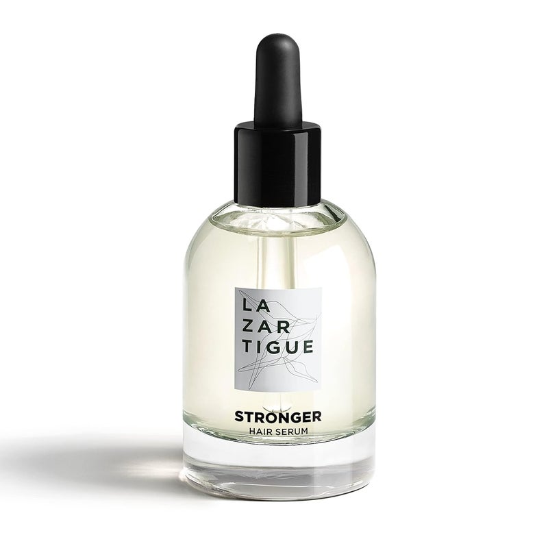 Lazartigue Lazartigue Stronger Hair Serum, Volumizing, Thickening Scalp Treatment to Strengthen Weak or Thin Hair, Non-Greasy, Quick-Drying, Intense Hydrating Formula, Vegan, Sulfate/Silicone Free - 1.7 Oz