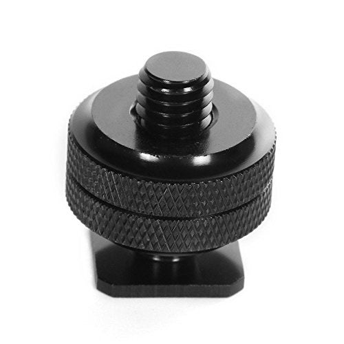 SLOW DOLPHIN 1/4 Inch Hot Shoe Mount Adapter Tripod Screw for DSLR Camera Rig(2 Packs) - Image 5