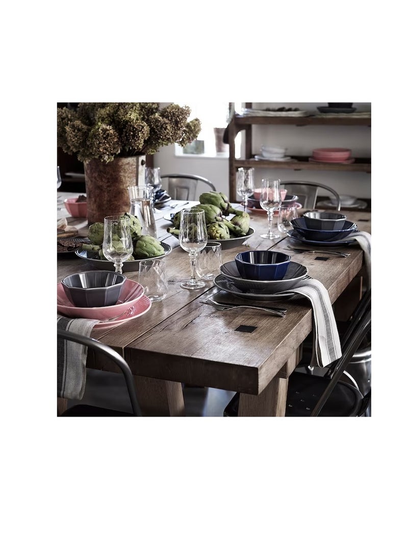 طبق التقديم خزف رمادي 29 سم - Image 2