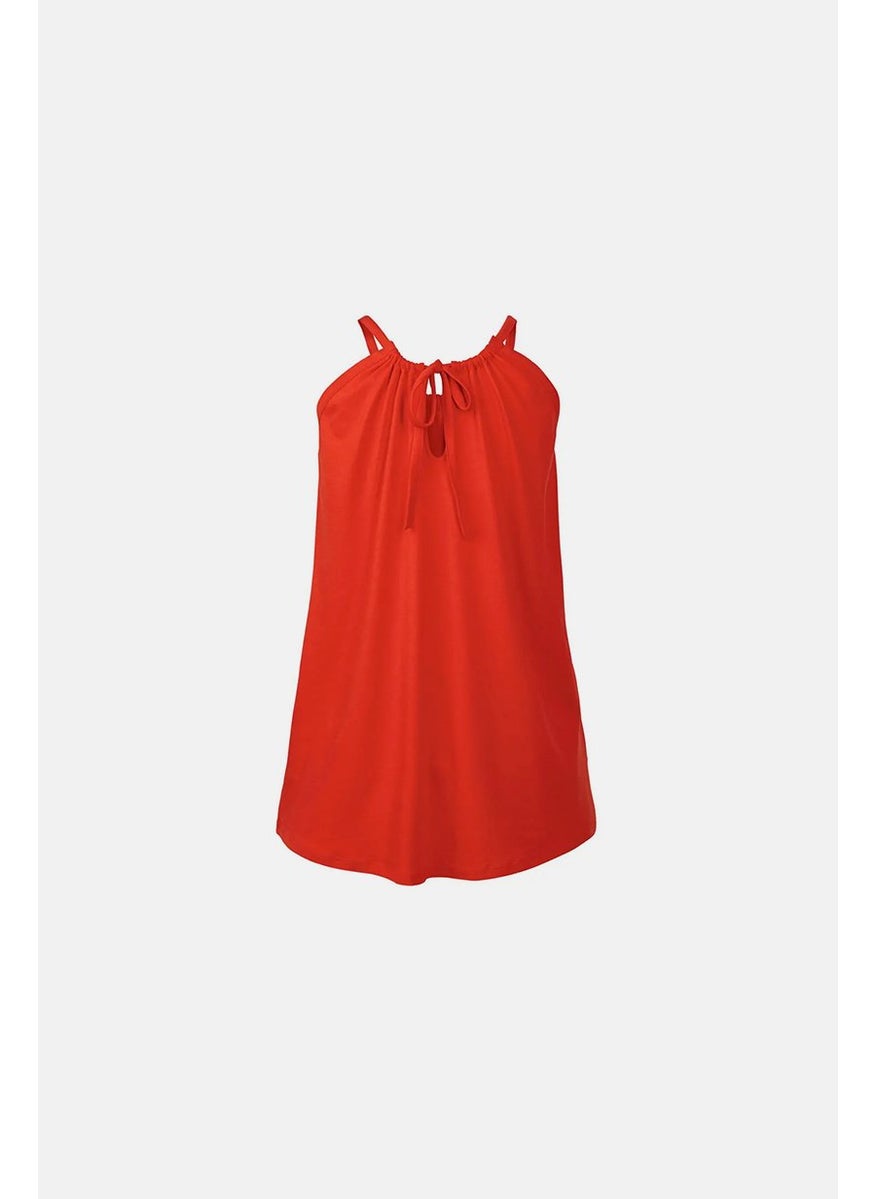 Women Solid Sleeveless Top, Orange - pzsku/Z7A484C250715B0D0F249Z/45/_/1724351282/2388106b-5e61-4649-8d9a-b46b75c12cb4