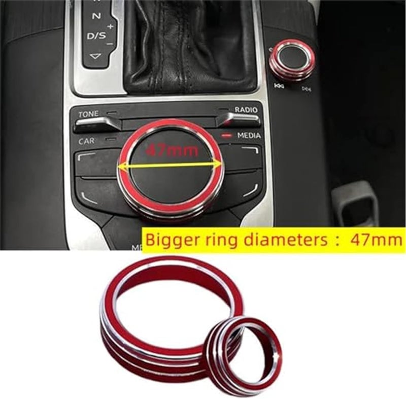 Wivplex Auto Button Stickers for A3 V8 S3 - Image 2