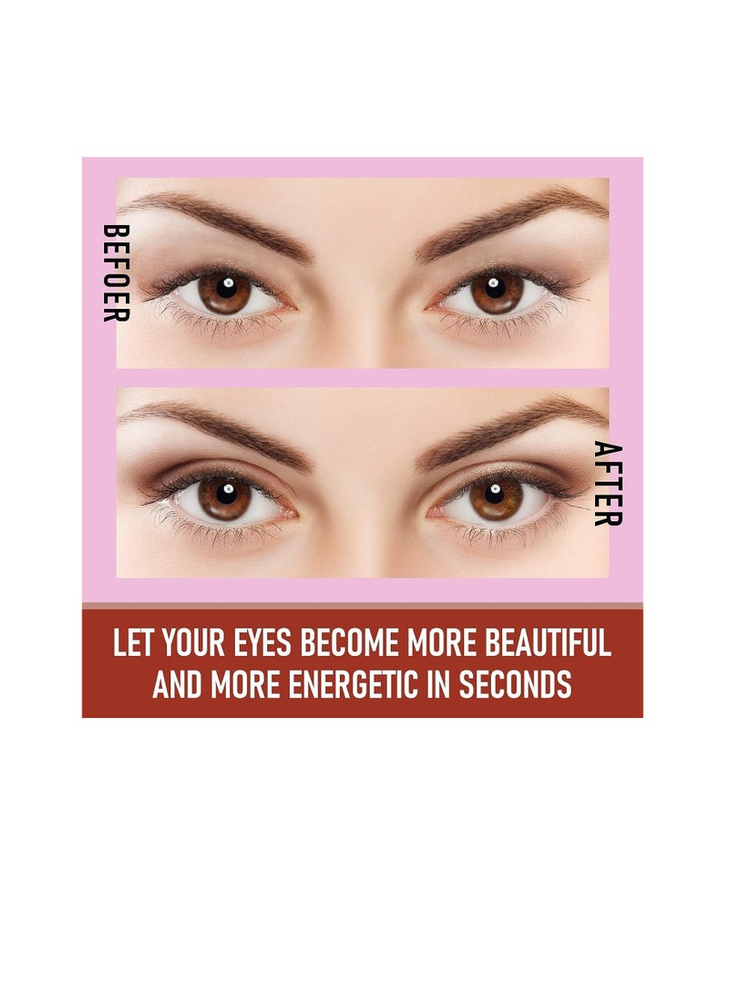 SYOSI Eyelid Tape Invisible Double Eyelid Sticker Invisible Eye Lifting by Sticked Double Eyelidtape Waterproof Eyelid Lift With Strong Stickiness for Heavy Saggy Uneven Mono eyelids 3pcs - Image 2