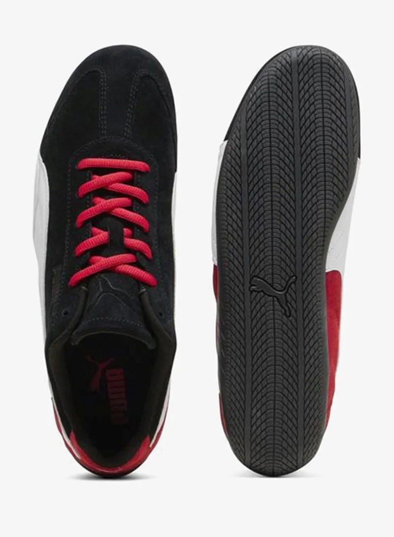 Puma PUMA Black-PUMA White-Rosso Corsa Ferrari Speedcat Sneakers Unisex  | Best Price UAE