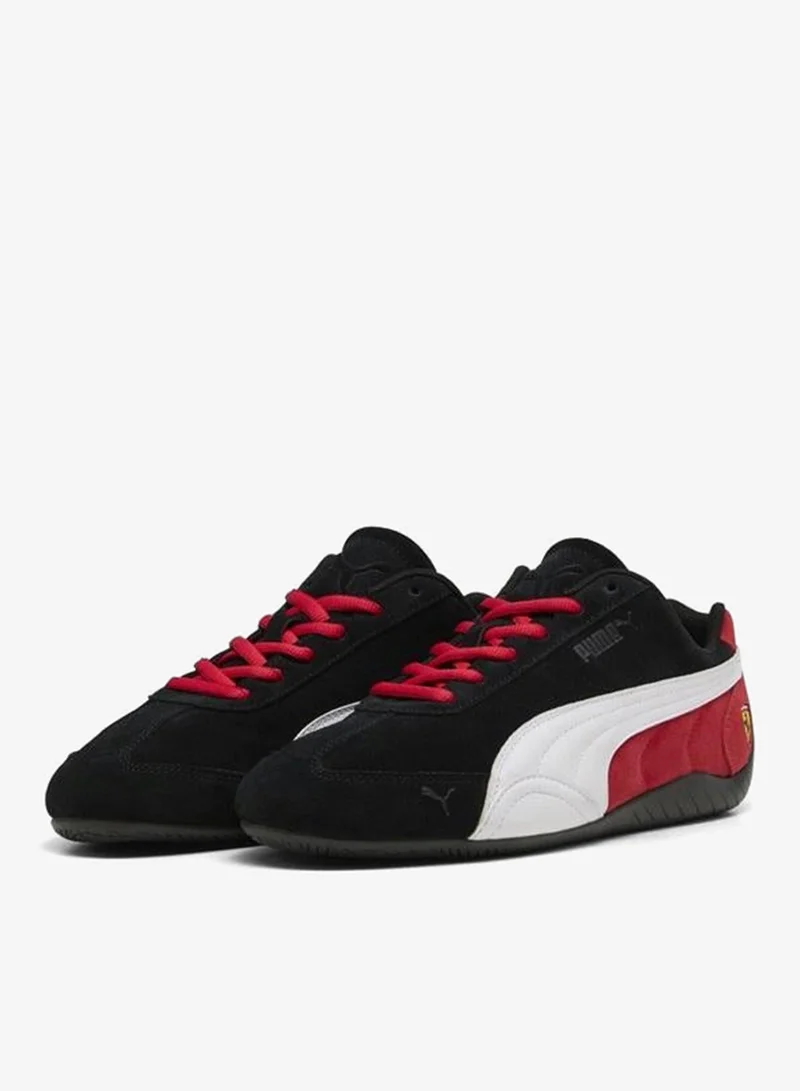 Puma PUMA Black-PUMA White-Rosso Corsa Ferrari Speedcat Sneakers Unisex  | Best Price UAE