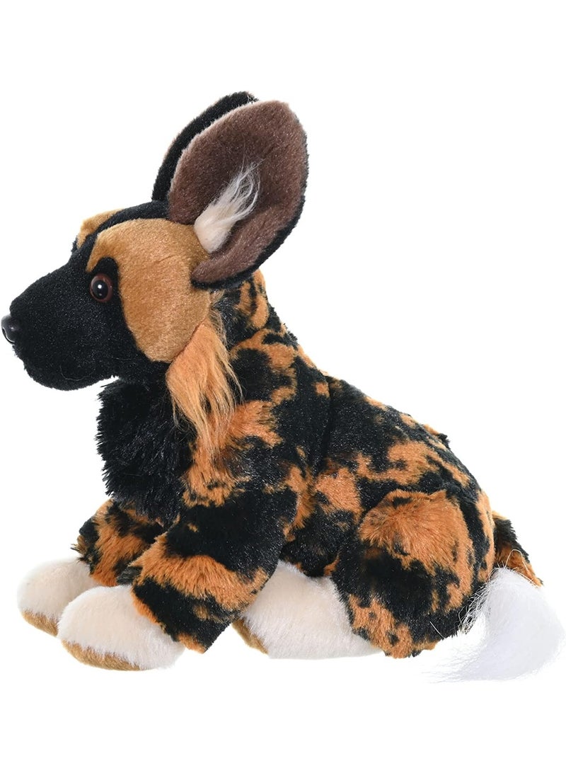 Wild Republic African Wild Dog Plush, Stuffed Animal, Plush Toy, Gifts for Kids, Cuddlekins 8 Inches - Image 4