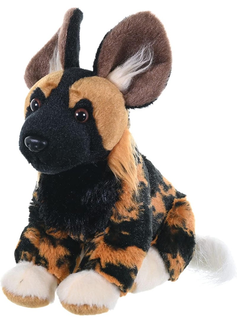 Wild Republic African Wild Dog Plush, Stuffed Animal, Plush Toy, Gifts for Kids, Cuddlekins 8 Inches - Image 3
