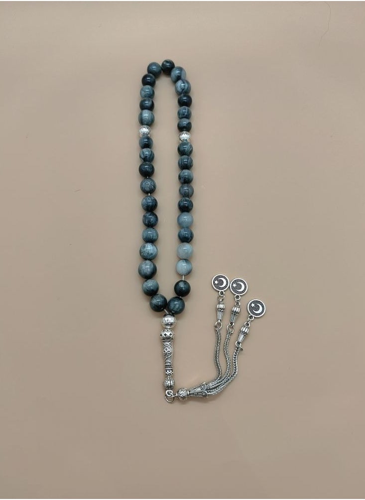 MAJOOD 33 Natural Jade Prayer Beads/Tasbih/10mm  - Image 5