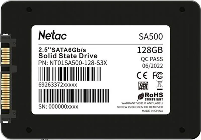 نيتاك SA500 128GB 2.5 SSD Disk NT01SA500-128-S3X