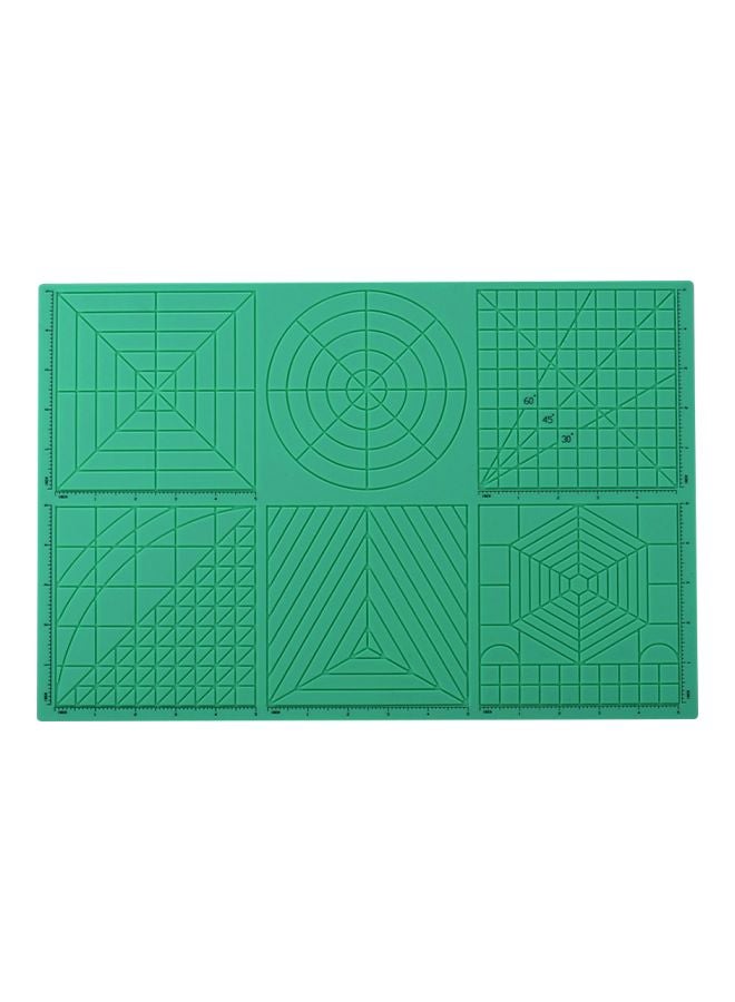 NIBEMINENT 3-Piece 3D Drawing Template Copy Board Set Green/Neon/Pink  - Image 2