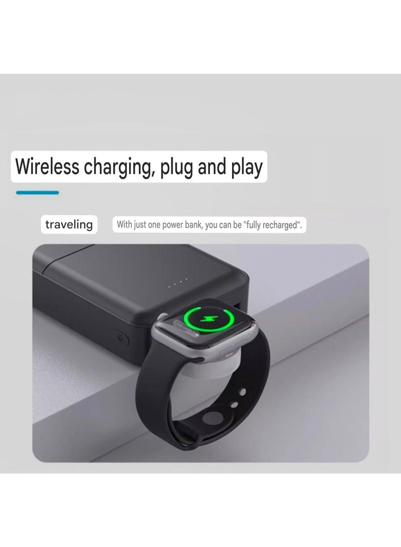 Compact and portable USB-C Rotatable Charger for Apple Watch and other smart watch, Fast 2.5W Wireless Charging - Image 2