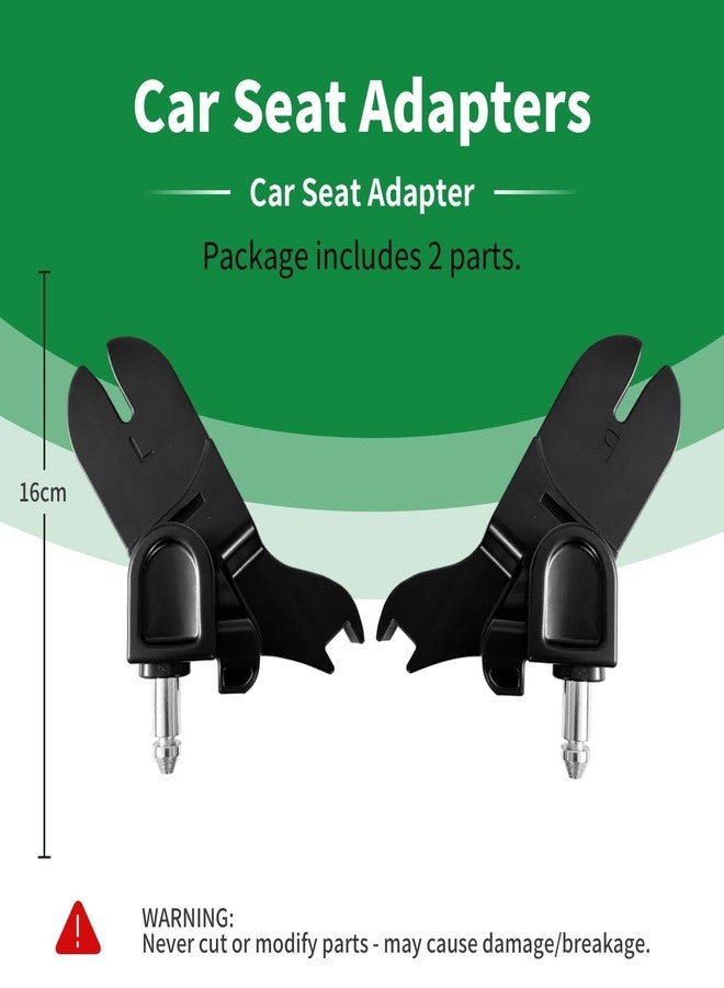 KPY Car Seat Adapter Summit X3 Stroller, Compatible with City Go 2/Air Infant Car Seats, Travel System Converter for Easy Stroller Integration, Quick-Release Design - Image 3