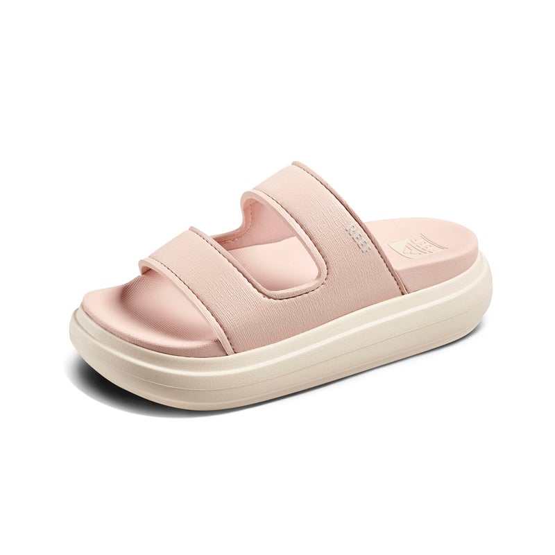 Reef Cushion Bondi 2 Bar Womens Slide Sandal, Lightweight and Supportive Footbed, Water Friendly, Cameo Rose, 10 - Image 1