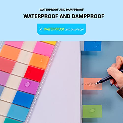 Golcellia 540 Pieces Transparent Sticky Notes Page Markers Book Tabs Sticky Note Tabs Sticky Page Tabs, Pop Up Index Tabs, Tabs for Annotating Books - Image 5