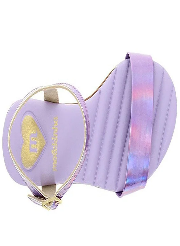 MOLEKINHA MOLEKINHA Sandals with Back strap For Junior Girls, Lilac