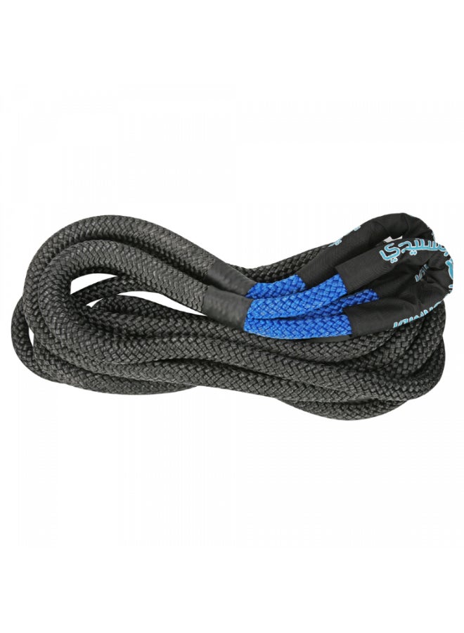 السنيدي، حبل سحب للسيارات، حبل سحب الطوارئ للسيارة، رصاصي، مقاس 9متر*25ملم حمولة 14 طن - Image 1