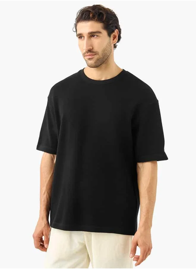ايكونيك Relax Rib Tee For Male