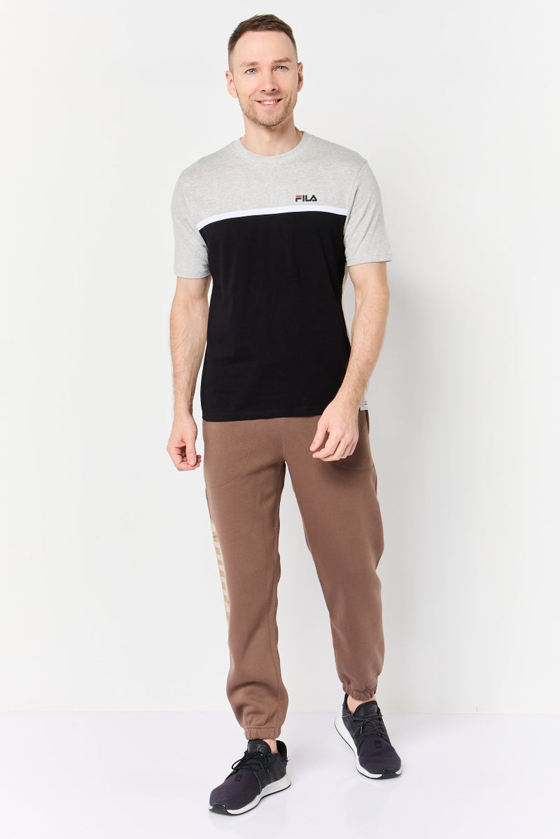 FILA Men Sportswear Fit Short Sleeve Outdoor T-Shirt, Multicolor - Image 2