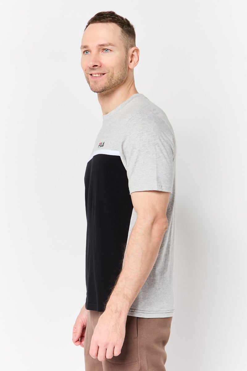 FILA Men Sportswear Fit Short Sleeve Outdoor T-Shirt, Multicolor - Image 3