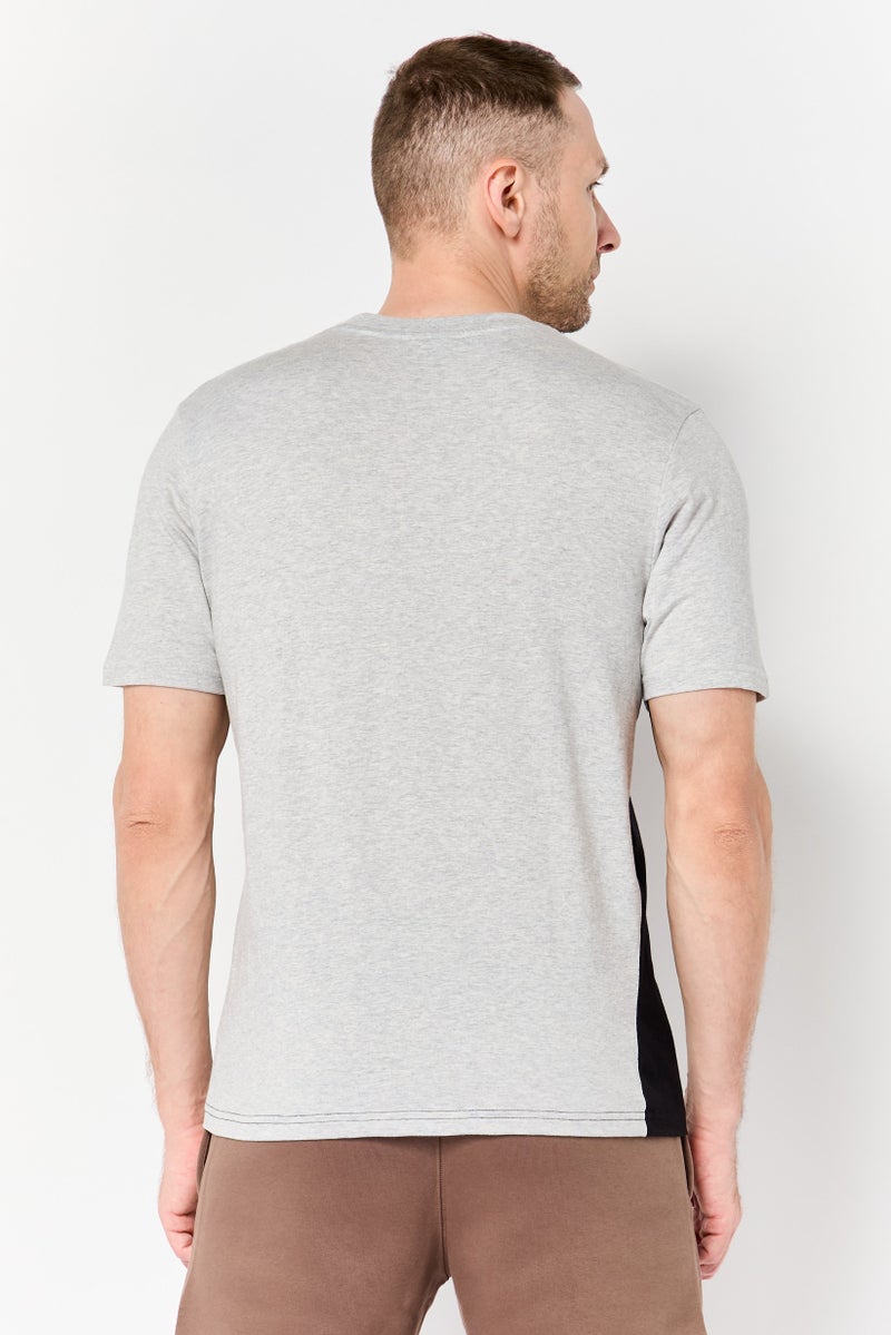 FILA Men Sportswear Fit Short Sleeve Outdoor T-Shirt, Multicolor - Image 4