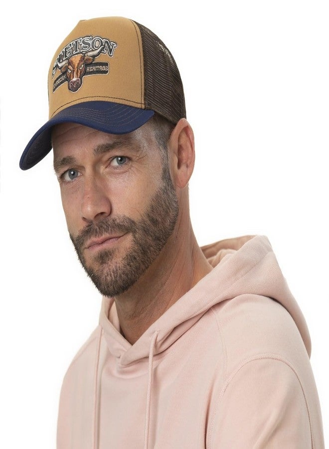 Stetson New Pure Life Trucker Cap Men Brown One Size - Image 2