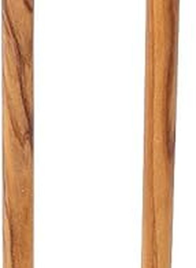 Olive Wood Long Chopsticks 25cm Heat Resistant Non Coated Japanese Style For Hot Pot Noodles - Image 1