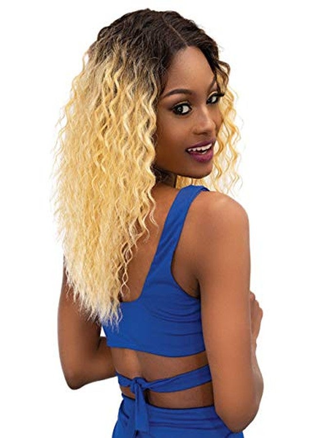 Janet Collection Melt Extended Part CIARA Lace Front Wig (LATTE BLOND) - Image 2