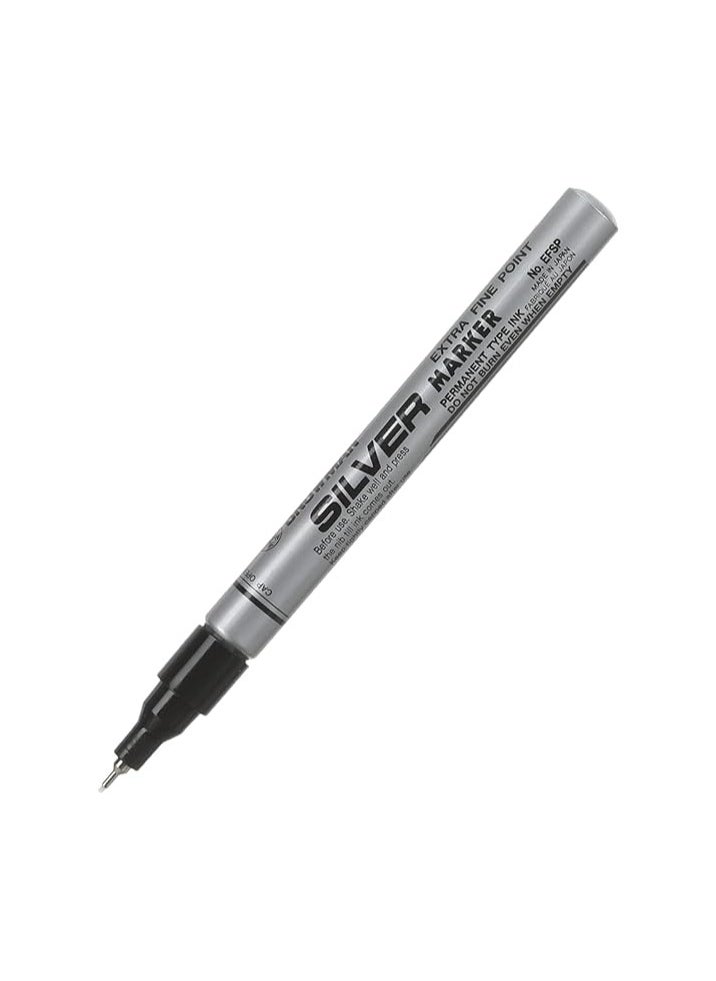 Snowman-Permanent Ink Extra Fine Point Marker WaterProof- Silver