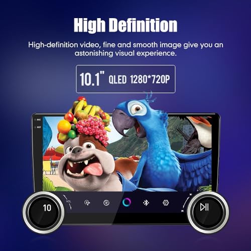 KUNFINE for Toyota FJ Cruiser 2007-2014 Display Knobs CarPlay/Android Auto Autoradio Android FM Radio Navigation Stereo Pad Player GPS 10.1" QLED Touch Screen BT WiFi 2 Din Headunit Tablet Quad Core 2G+64G - Image 5