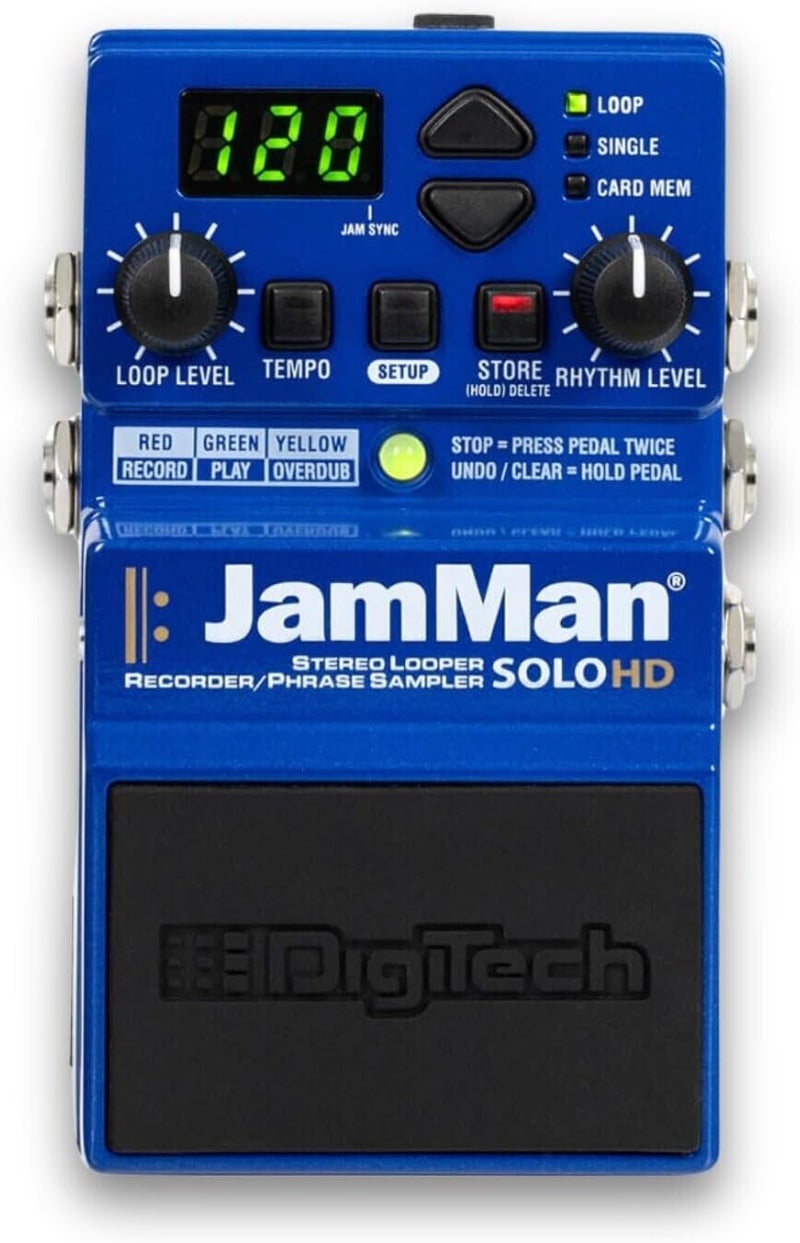 digi-tech DigiTech JamMan Solo HD Stereo Looper Pedal - Image 1