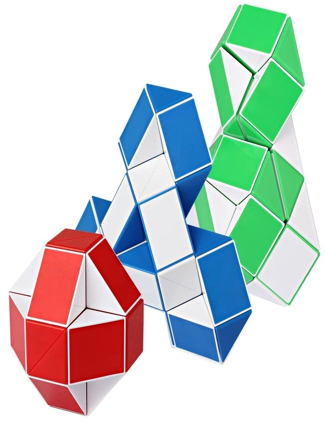 SHUYUE Snake Magic Speed Cube Speed Twist Brain Puzzle Cube Brain Teaser Toys for ADD ADHD Anxiety and Autism Adult Children by SHUYUE (3 Pack Mix) - Image 2