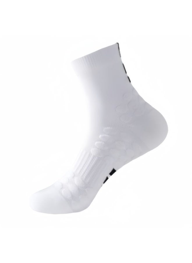 KUYING Fashion Anti Slip Breathable Sports Socks Four Piece Set