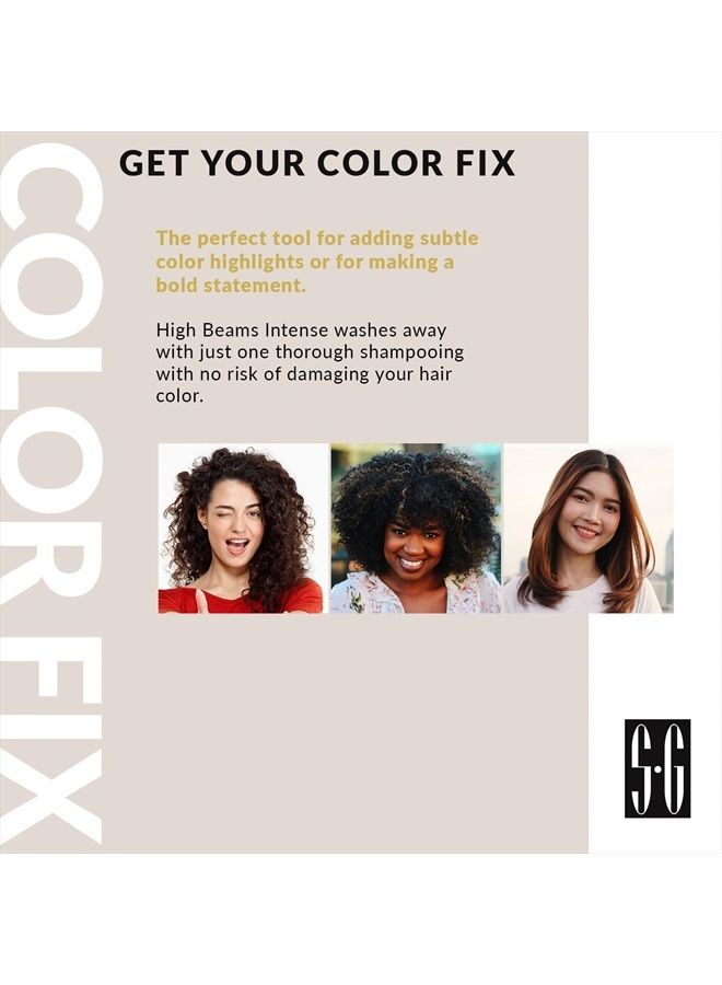 High Beams Intense Spray-On Hair Color -Blonde - 2.7 Oz - Add Temporary Color Highlight to Your Hair Instantly - Great for Streaking, Tipping or Frosting - Washes out Easily - Image 3