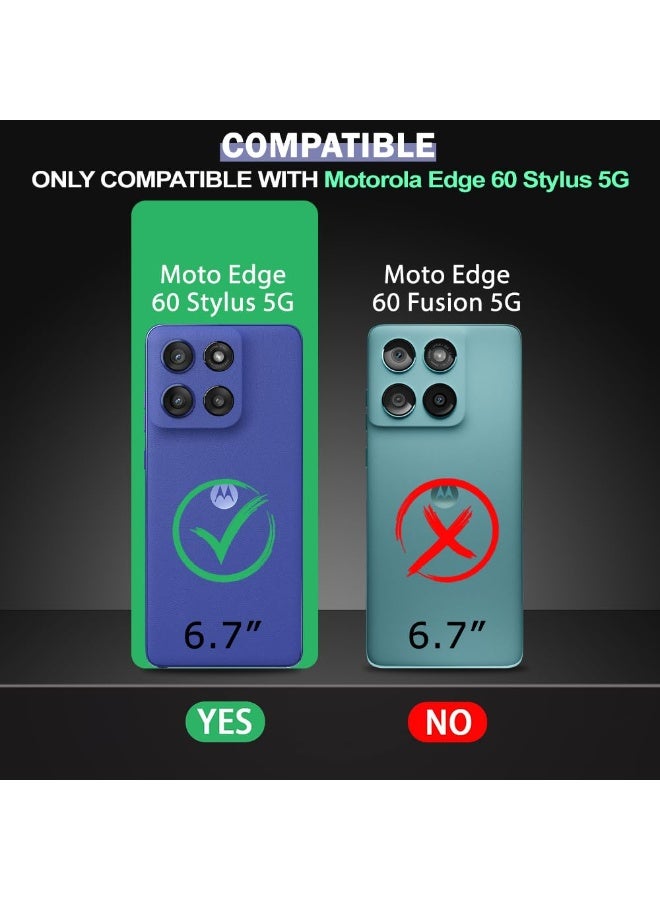 Motorola Edge 60 Stylus Shockproof Crystal Back Cover Case for Moto Edge 360 Degree Protection shockproof Protective Design for Edge 60 Stylus  - Image 4