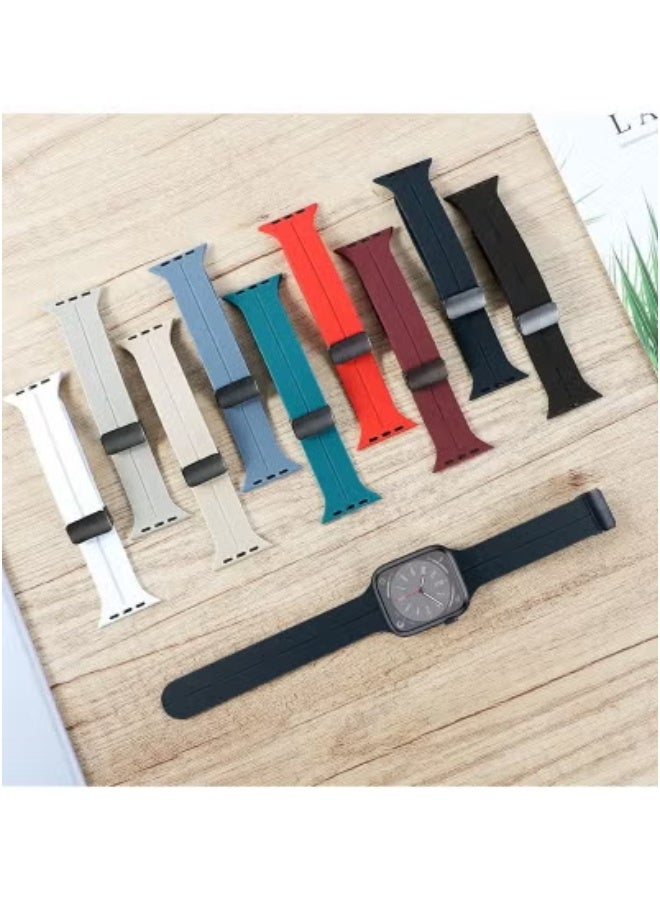 TIGER Apple Watch Band Compatible with 38mm, 40mm & 41mm Models – Quick Release Soft Silicone Sport Strap for iWatch Series 1 to 9 & SE | Lightweight, Skin-Friendly & Flexible Replacement Wristband | Durable, Waterproof & Sweat-Resistant for Active Use - Image 4