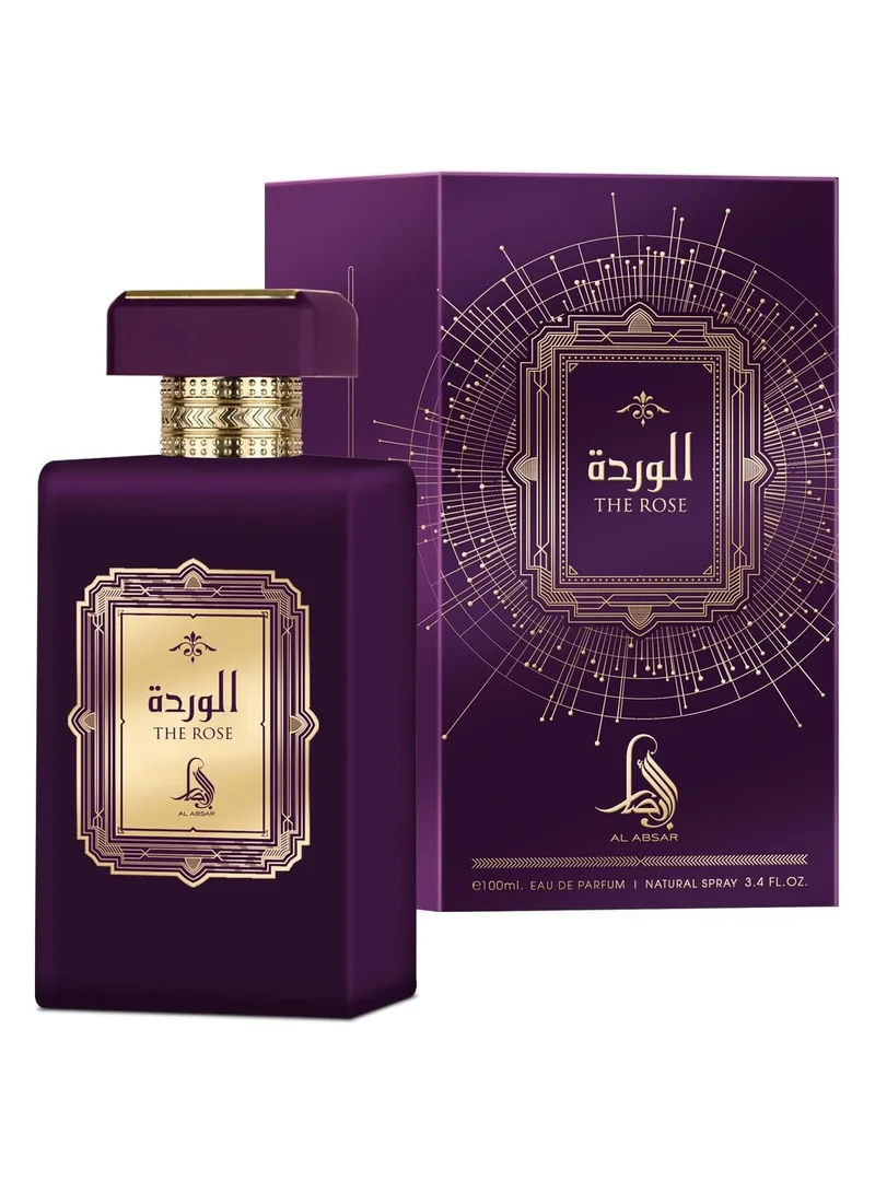 Al Absar Al Absar The Rose 100ML - EDP - Luxurious Long-Lasting Fruity and Floral Perfume for Women - Premium Musky Scent