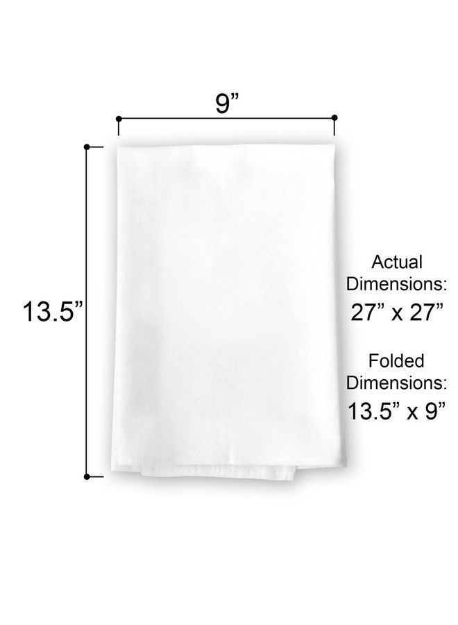 Honey Dew Gifts Home Decor Gigi Kitchen Love Served Daily Flour Sack Towel 27 Inch By 27 Inch 100% Cotton Highly Absorbent Multipurpose Kitchen Dish Towel  - Image 3